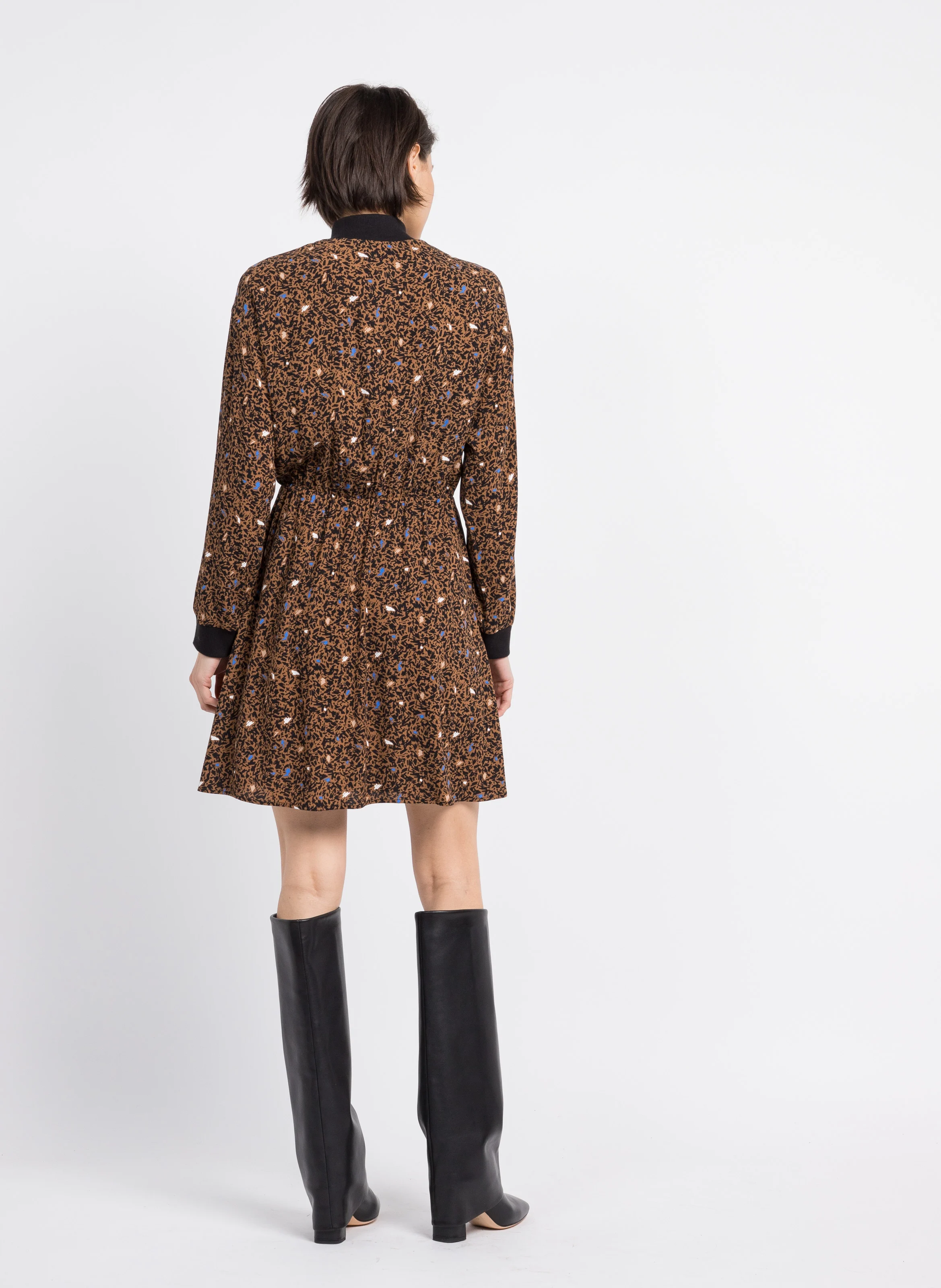 NOLAN - Bottes en cuir de veau| Noir
