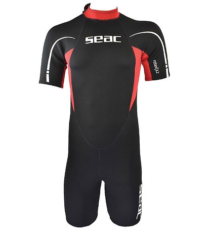 Seac V?ddragt - Relax Shorty Man 2,2 mm - Sort/R?d