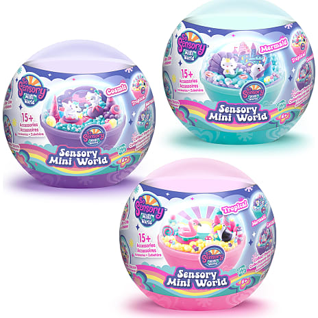 So Sensory Cosmic Miniworld Surpriseball – flere varianter – assorteret