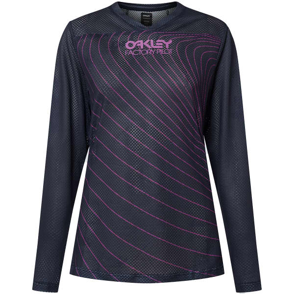 Maillot VTT OAKLEY WMNS FACTORY PILOT RC LS JERSEY FATHOM