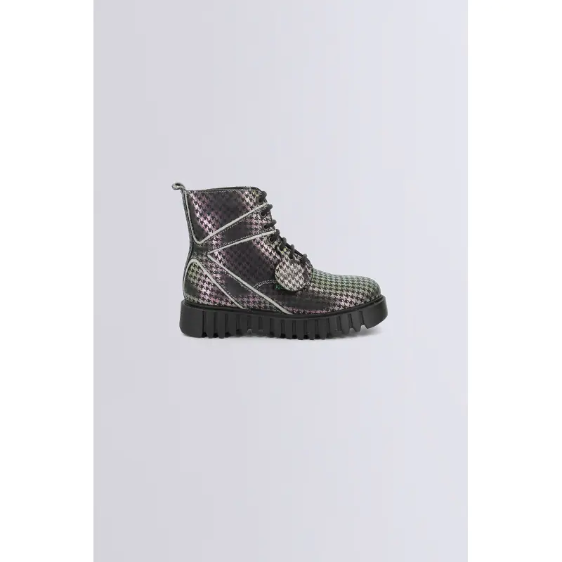 KICK FABULOUS MULTICOLOR BOOTS Cuir Femme