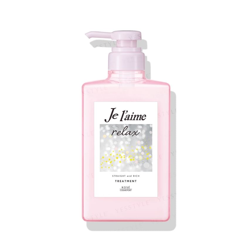 Kose - Je l'aime Relax Midnight Repair Haarbehandeling Straight & Rich