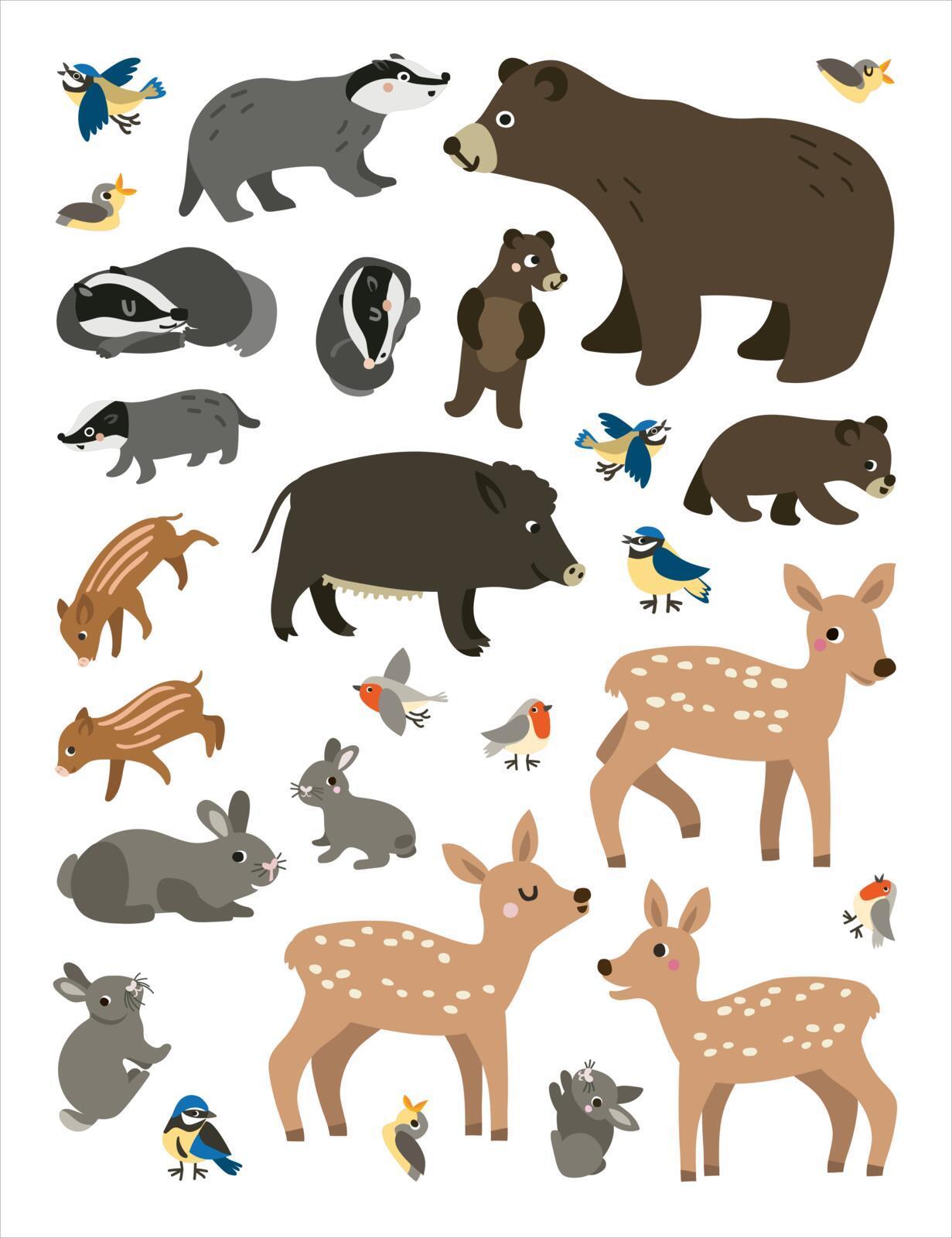 Mein allererster Stickerblock - Tierkinder