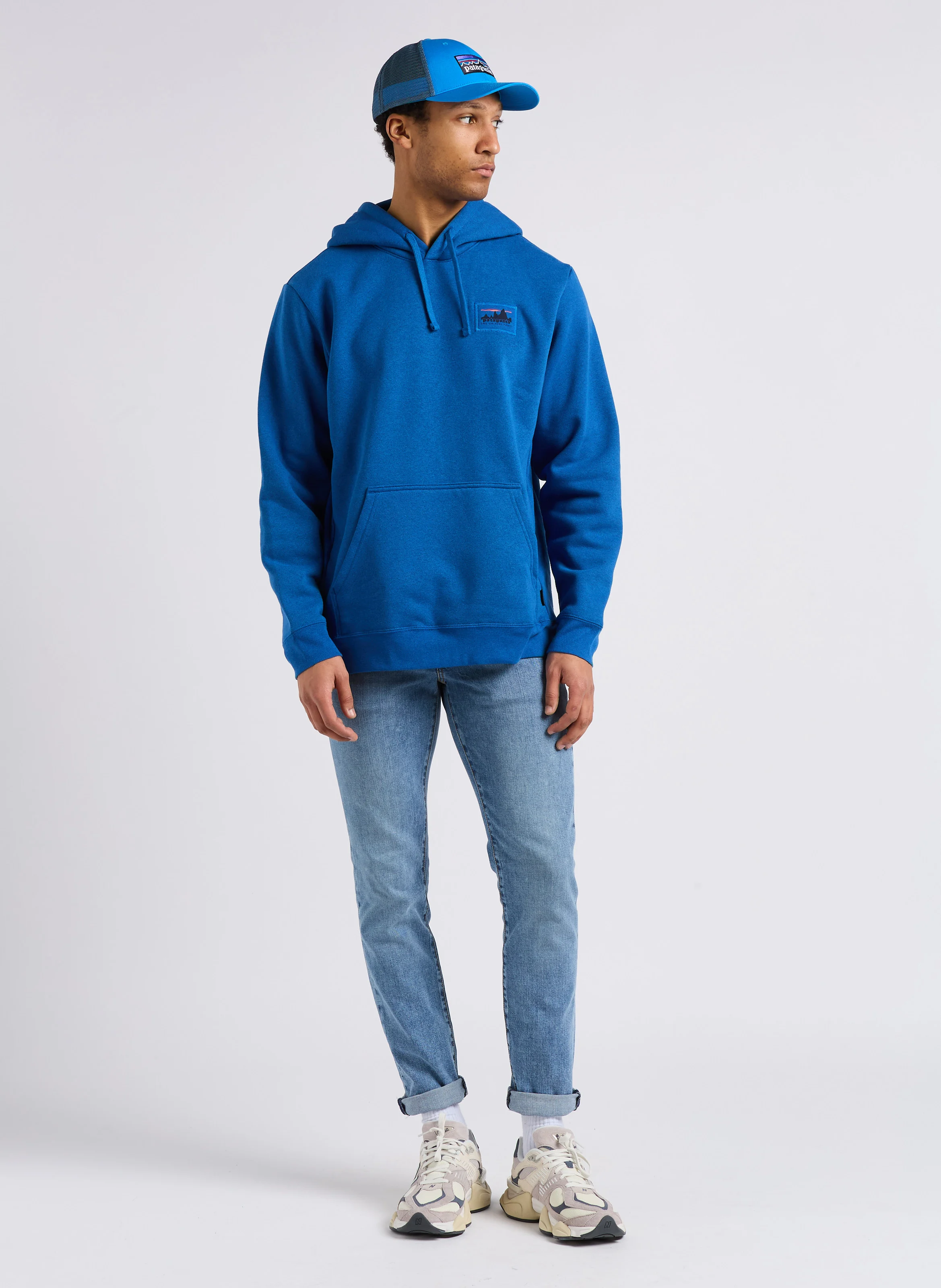 Sweat à capuche | Bleu