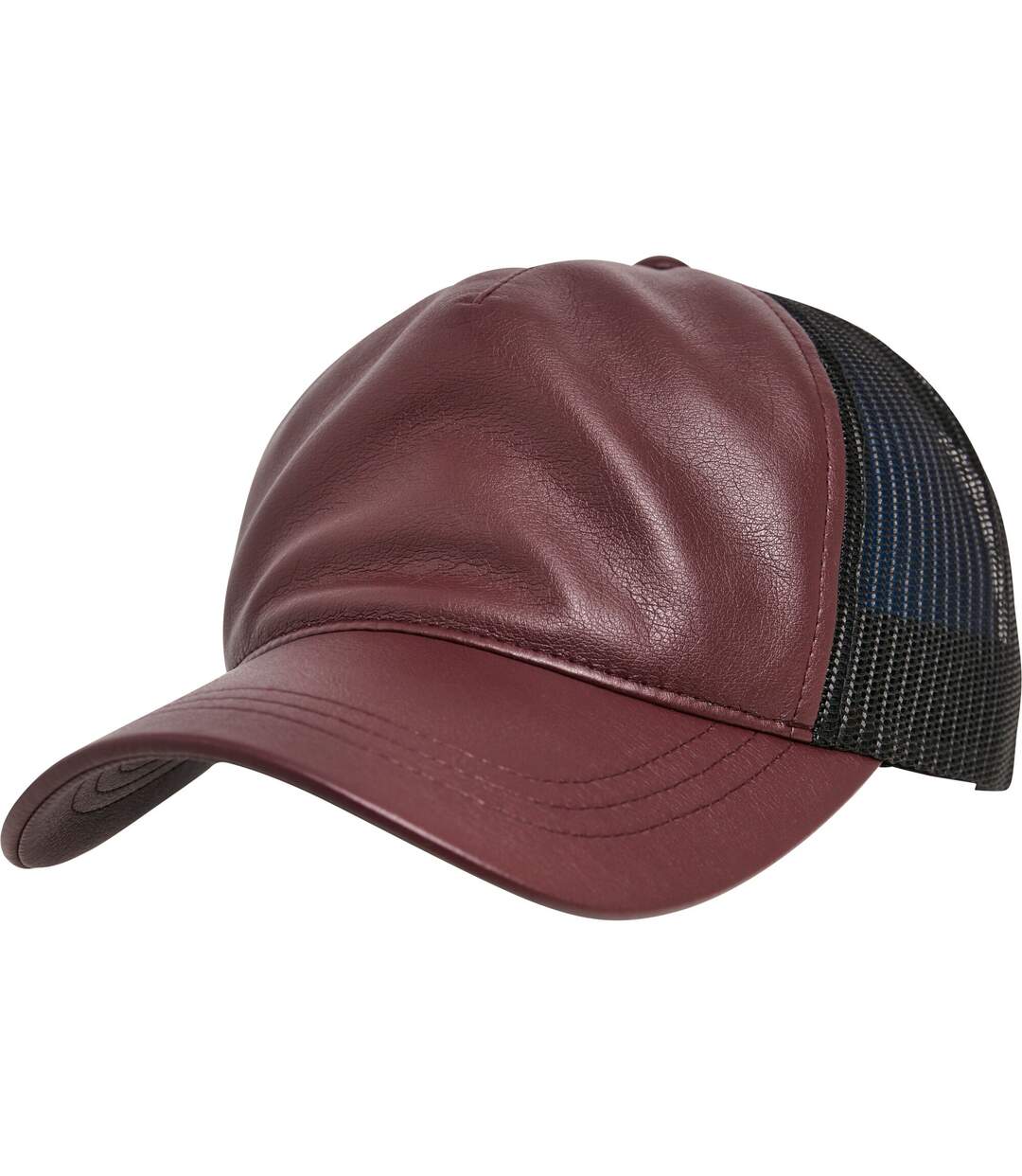 Yupoong - Casquette trucker FLEXFIT - Homme (Bordeaux / Noir) - UTRW7388