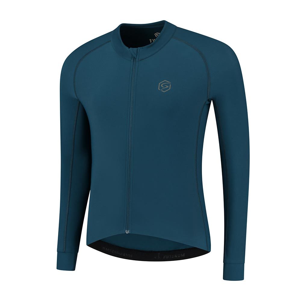 FUTURUM JORIS Fietsshirt Lange Mouwen Donkerblauw Heren