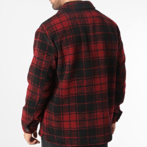 Surchemise A Carreaux Cane Check Rouge Noir