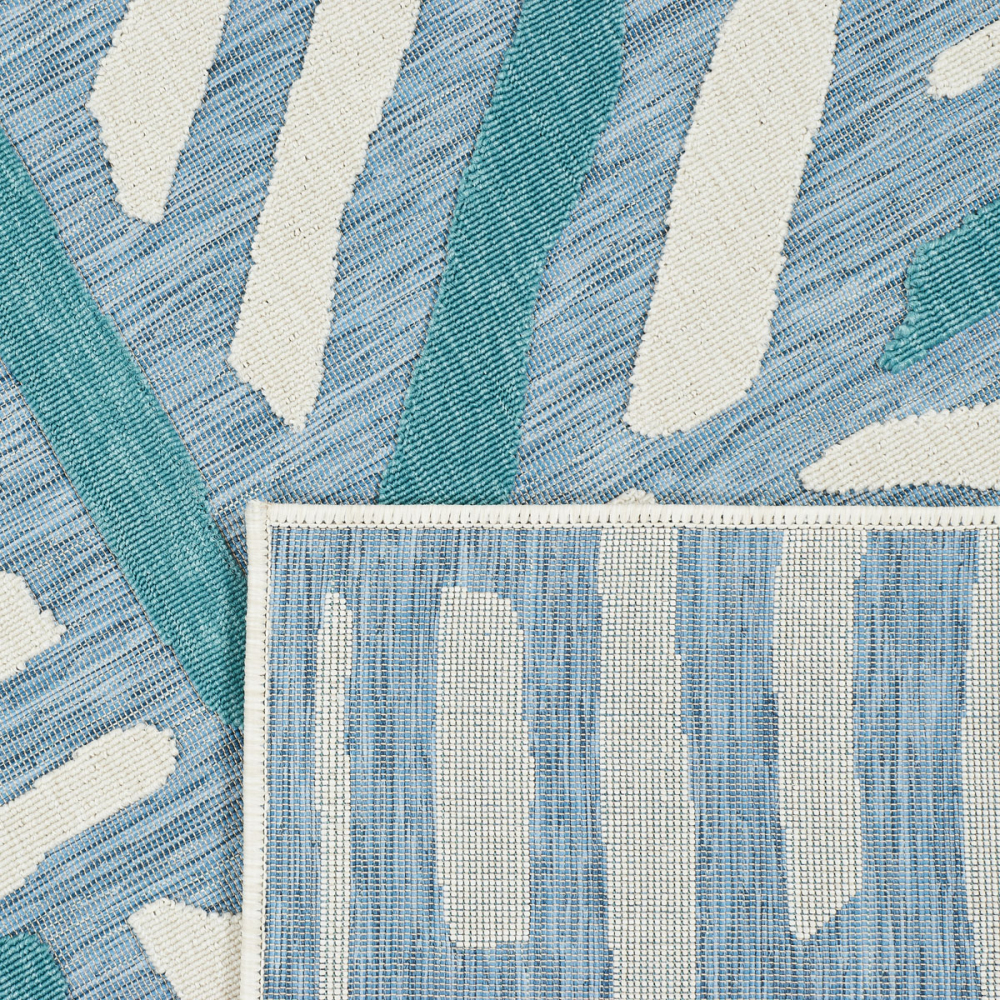 Tapis intérieur extérieur turquoise acapulco 1689 160 x 230 cm