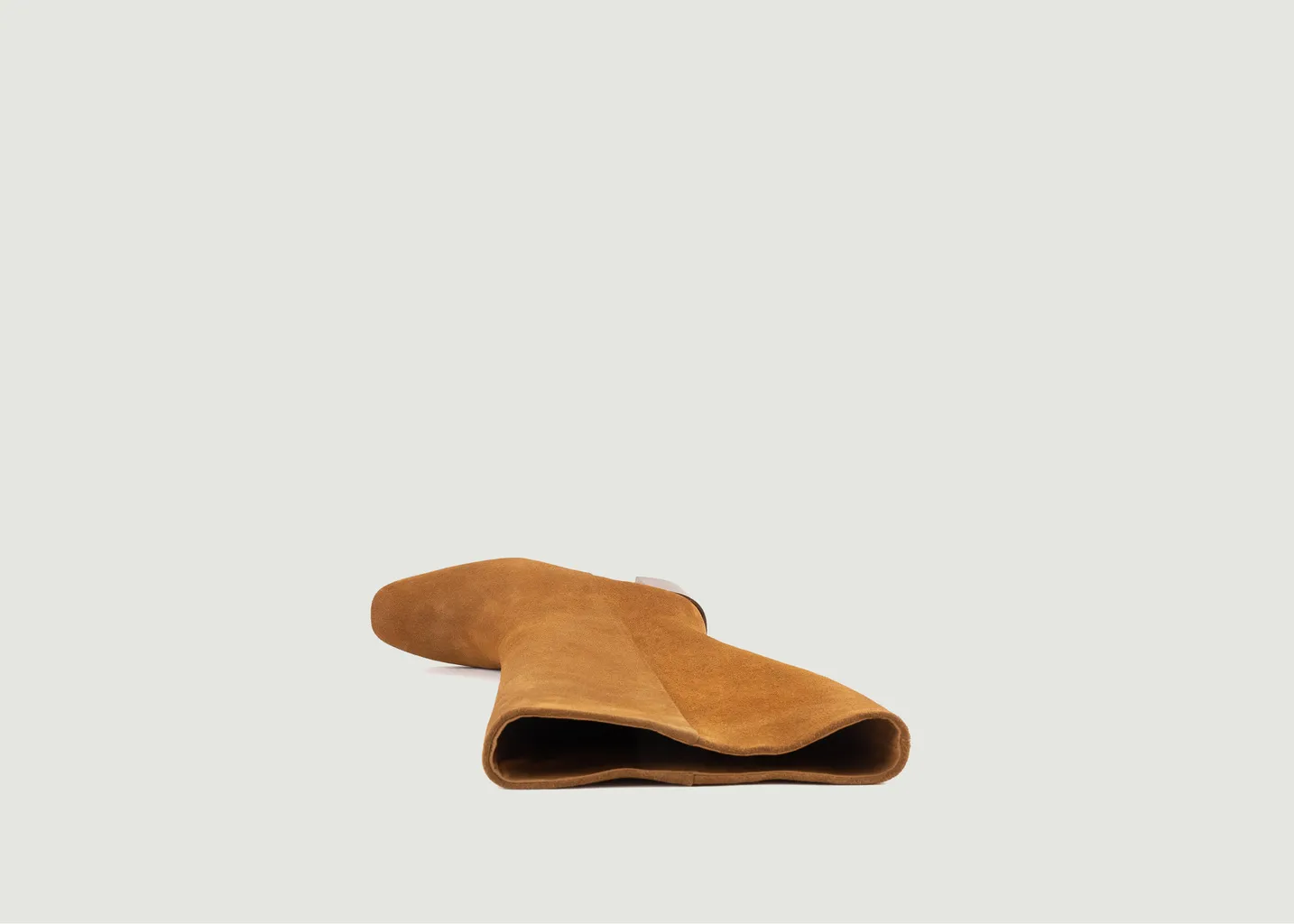 Bottes en cuir suédé Hisaé Bobbies Paris