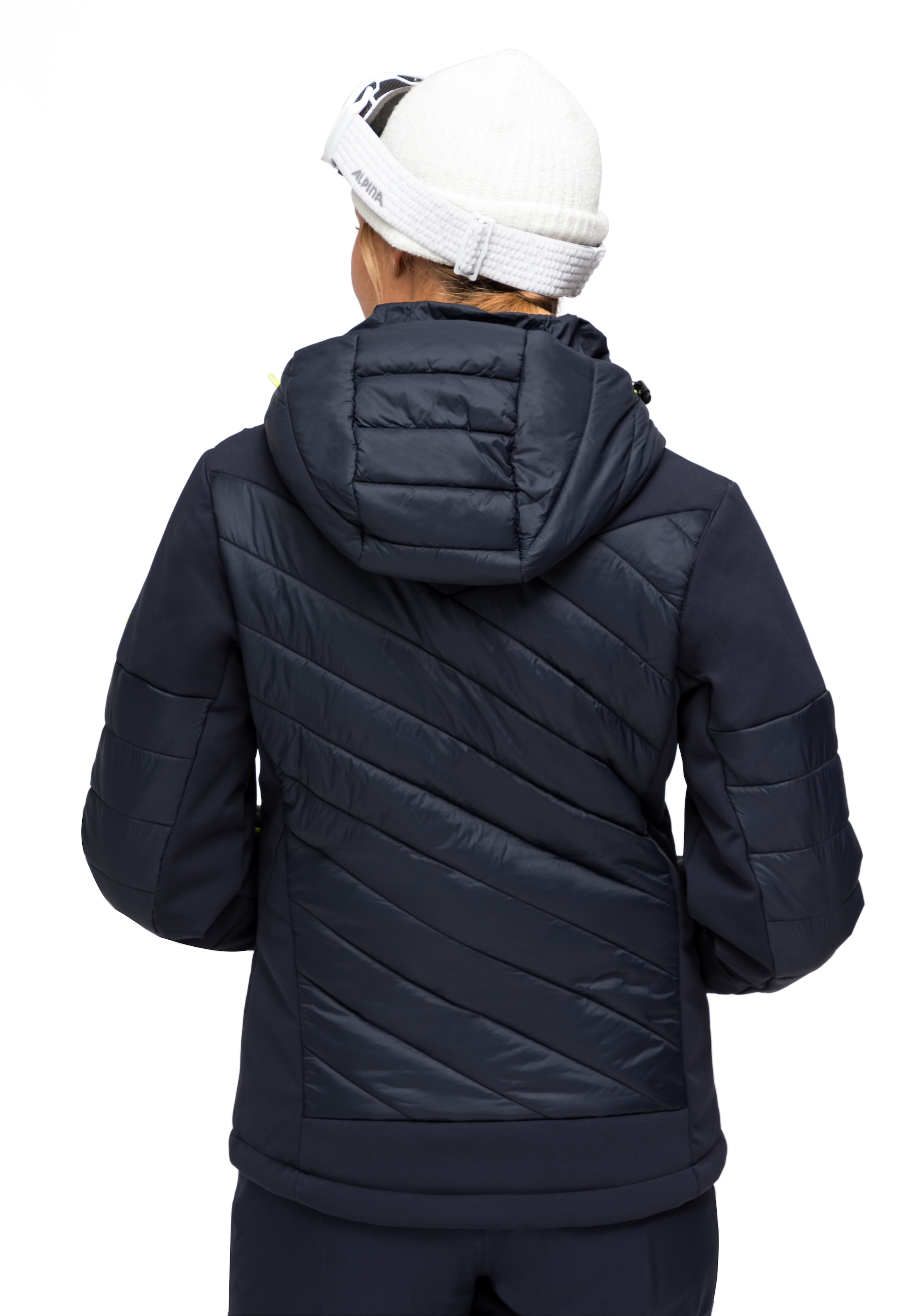Maier Sports Funktionsjacke »Fast Vibes W« Hybridjacke für Damen mit vollwertiger Skiausstattung
