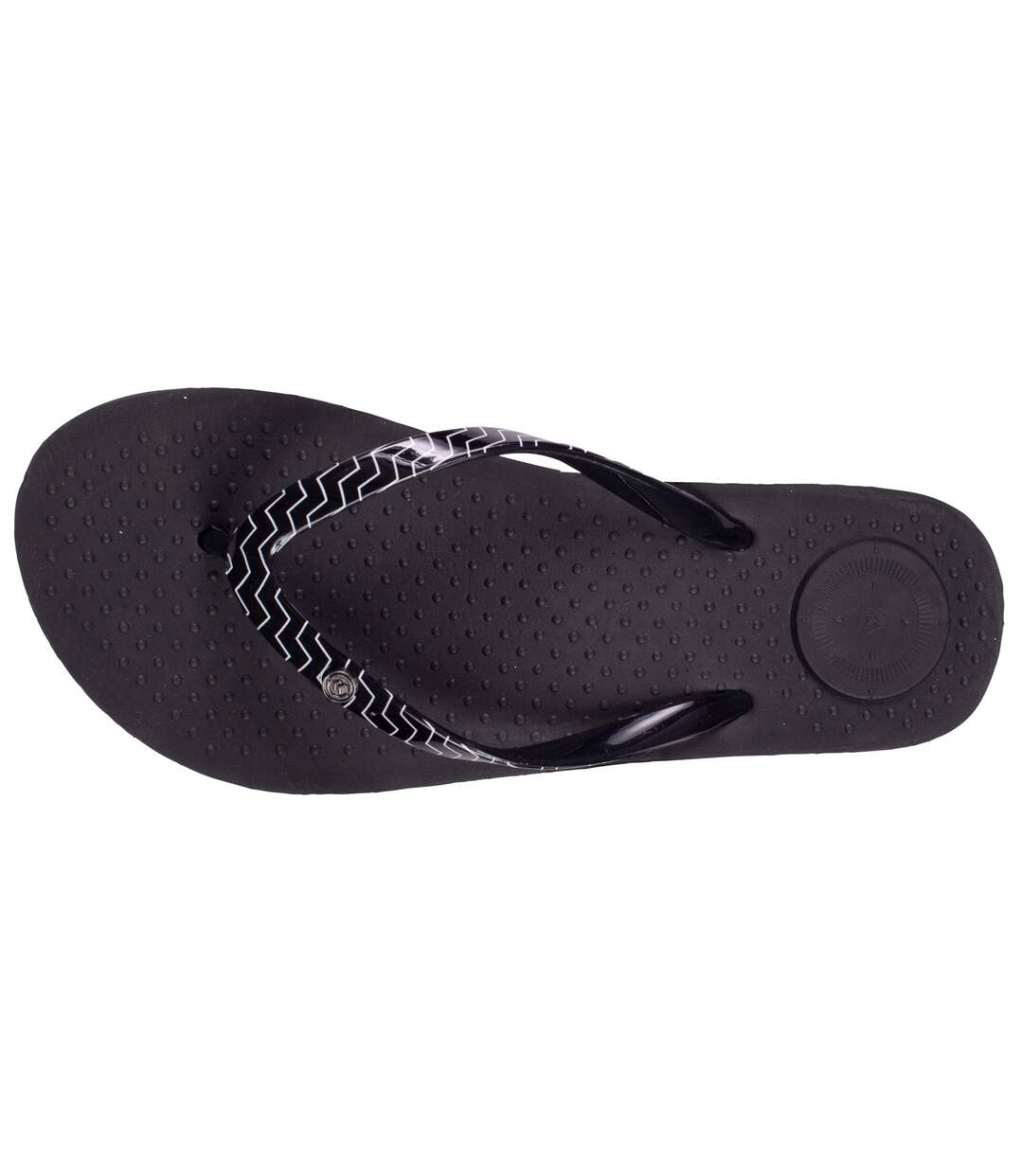 Isotoner Tongs femme tige graphique