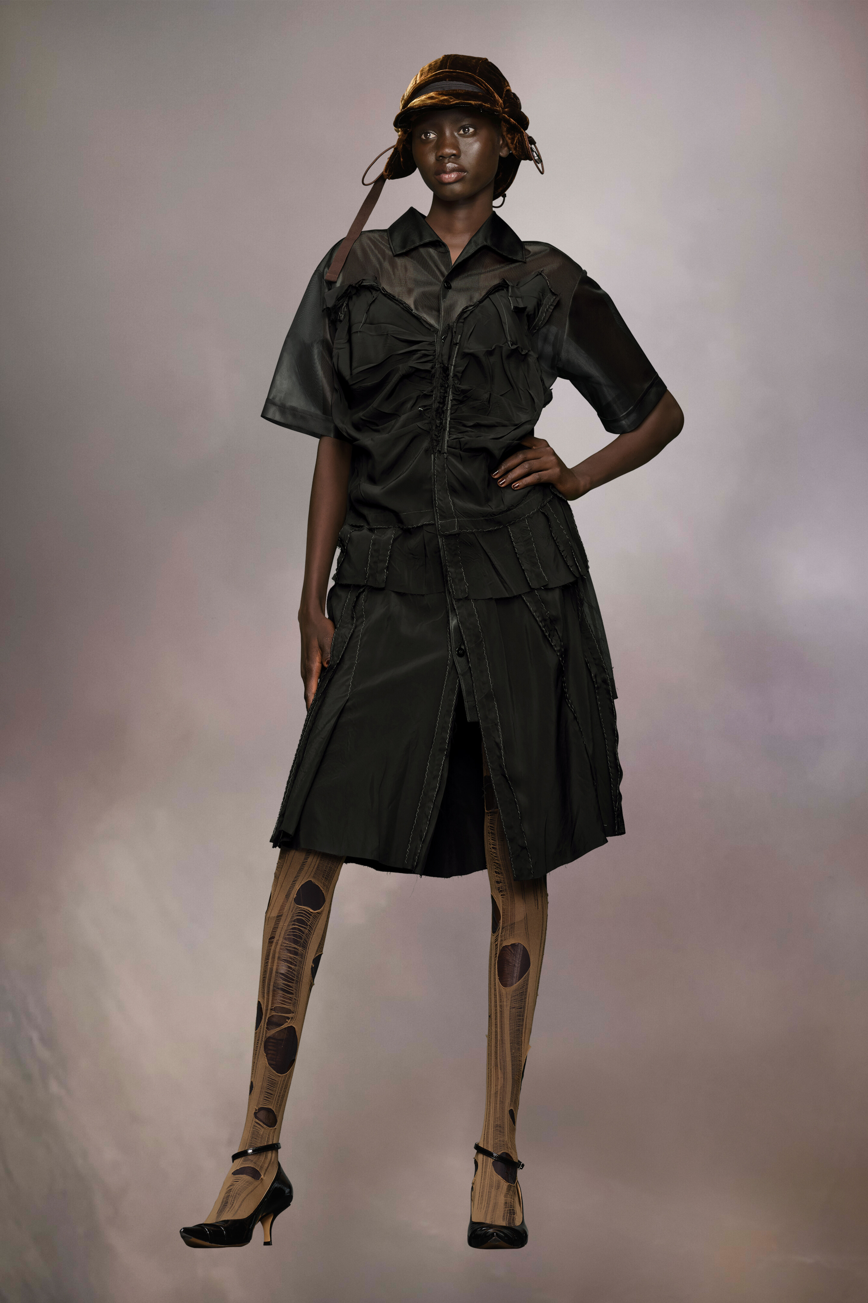 Robe chemise Décortiqué