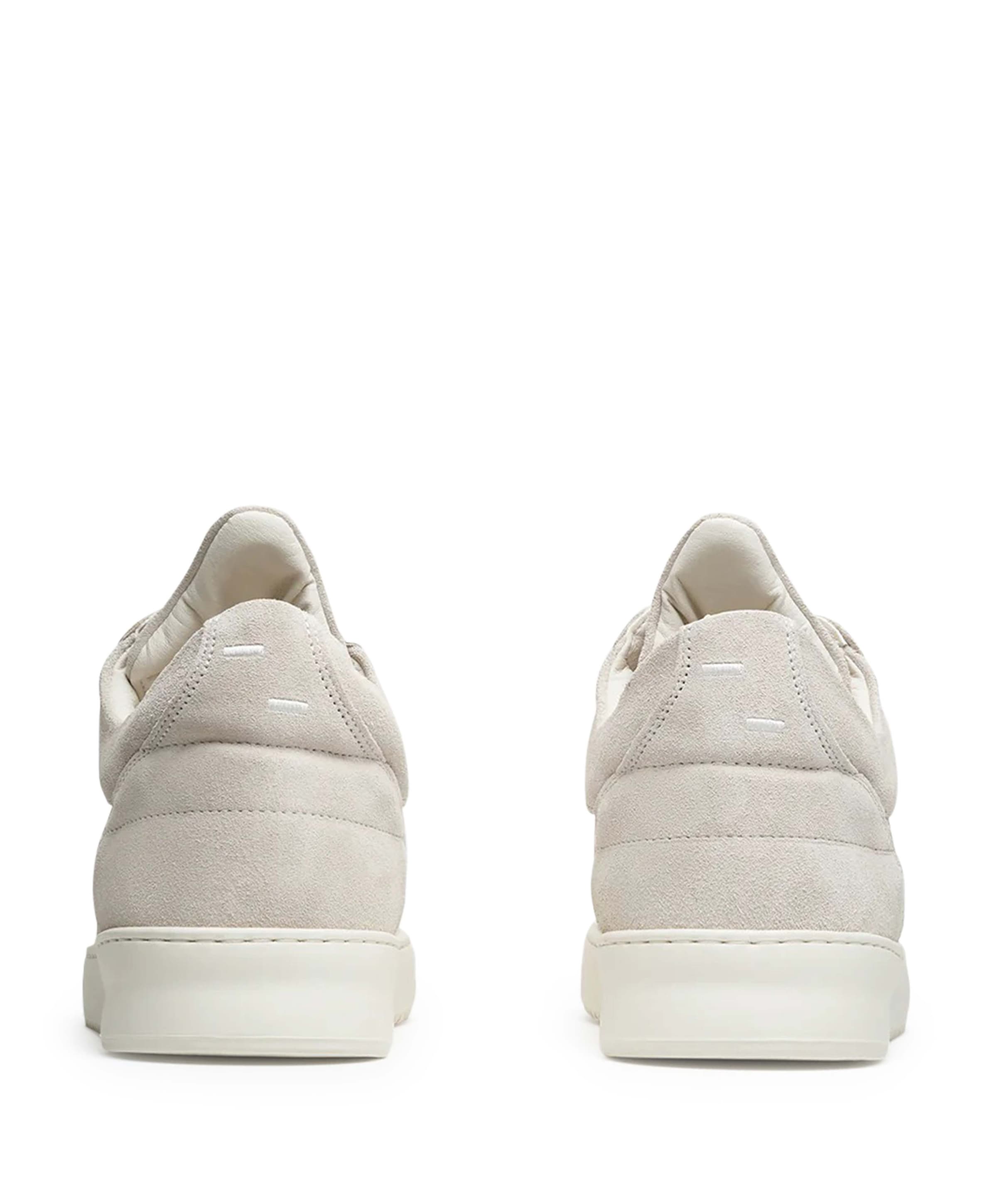 Filling Pieces Low Top Suede Organic heren sneakers ecru