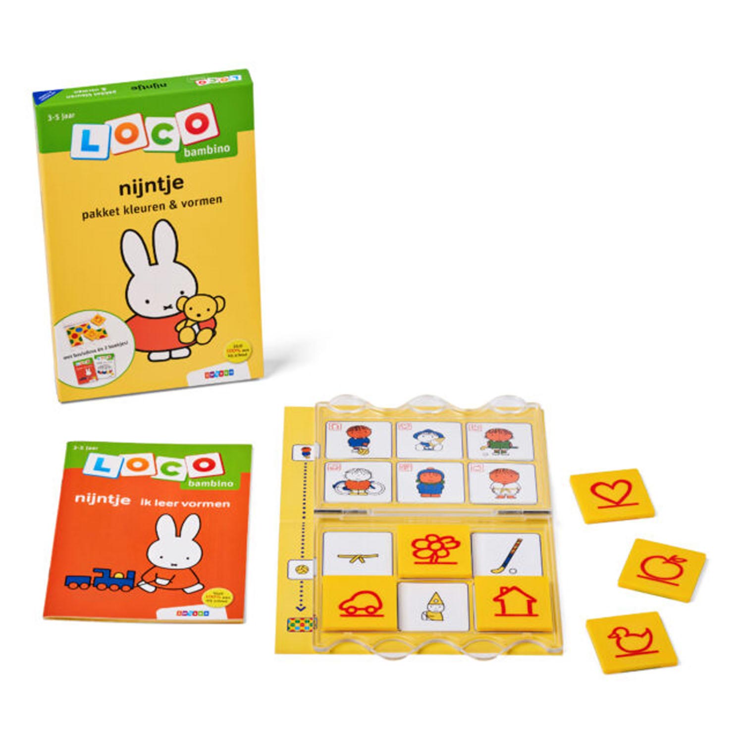 Bambino Loco - Nijntje Pakket Kleuren & Vormen (3-5 jaar)