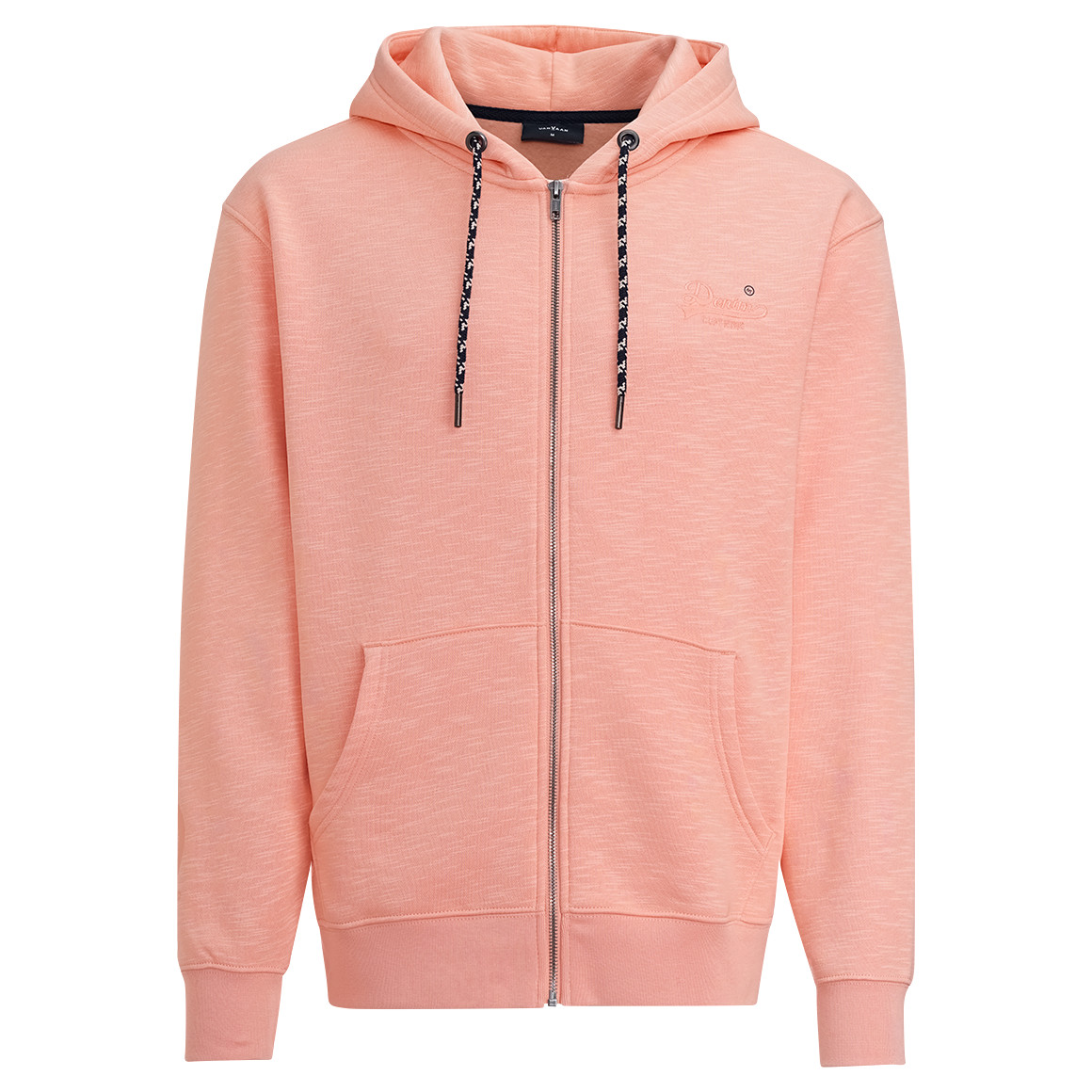 VanVaan Denim Herren Sweatjacke aus Flammgarn hellorange