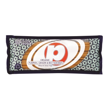 KING SOBA Reisnudeln mit Kürbis und Ingwer glutenfrei Bio 250 g