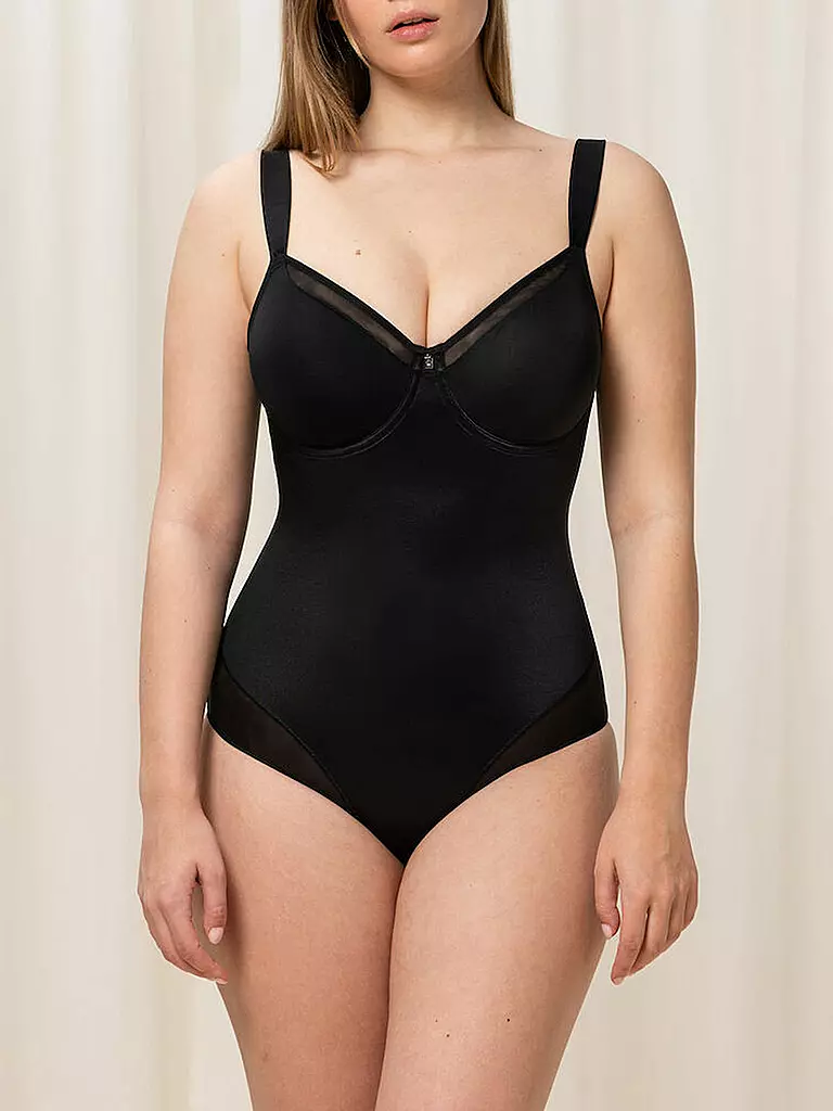 TRIUMPH Shapewear Body mit Bügel TRUE SHAPE SENSATION black schwarz