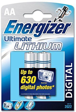 Energizer - Ultimate Lithium Mignon AA - Batteria Stilo - 1,5 V - 2 Stuks
