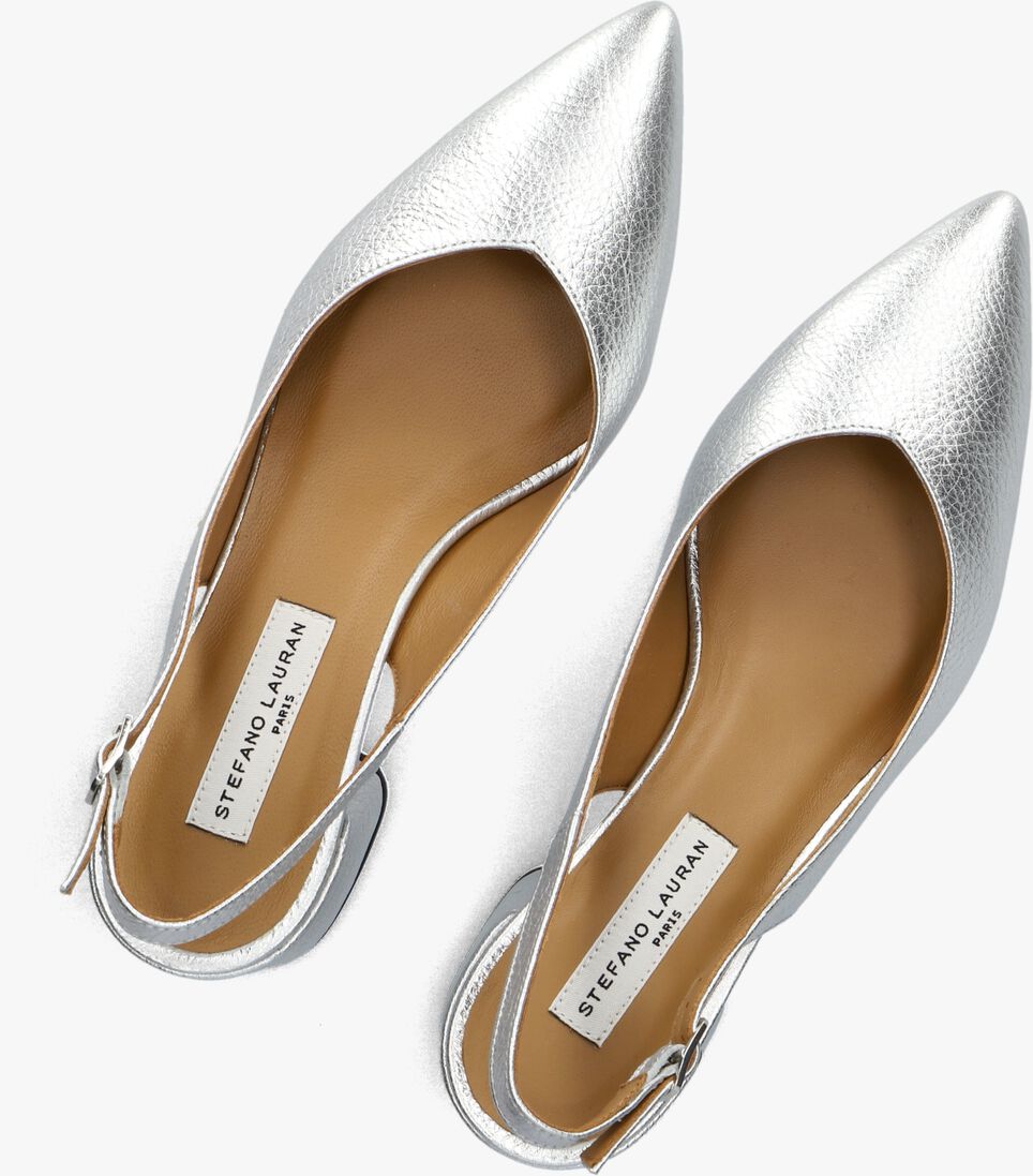 zilveren stefano lauran slingbacks 1yucca102