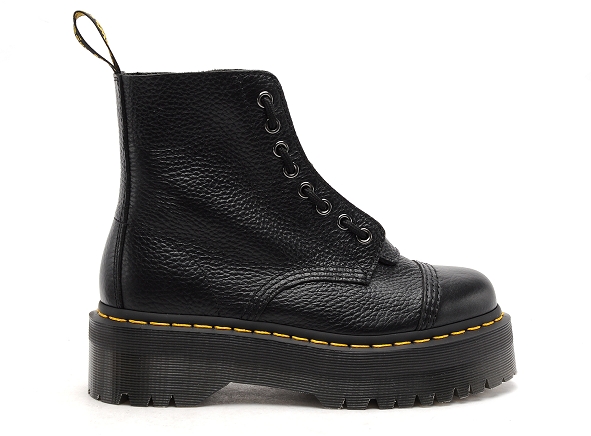 Dr martens boots bottine plates femme sinclair noir