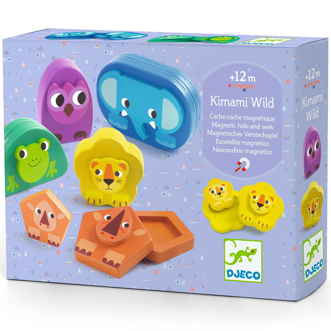 Djeco verstoppertje spel - kimami wild