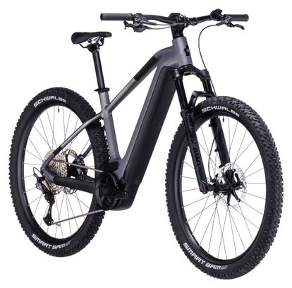 VTT Électrique Semi-Rigide Cube Reaction Hybrid SLT 750 Shimano XT 12V 750 Wh 27.5'' Gris Prizm Silver