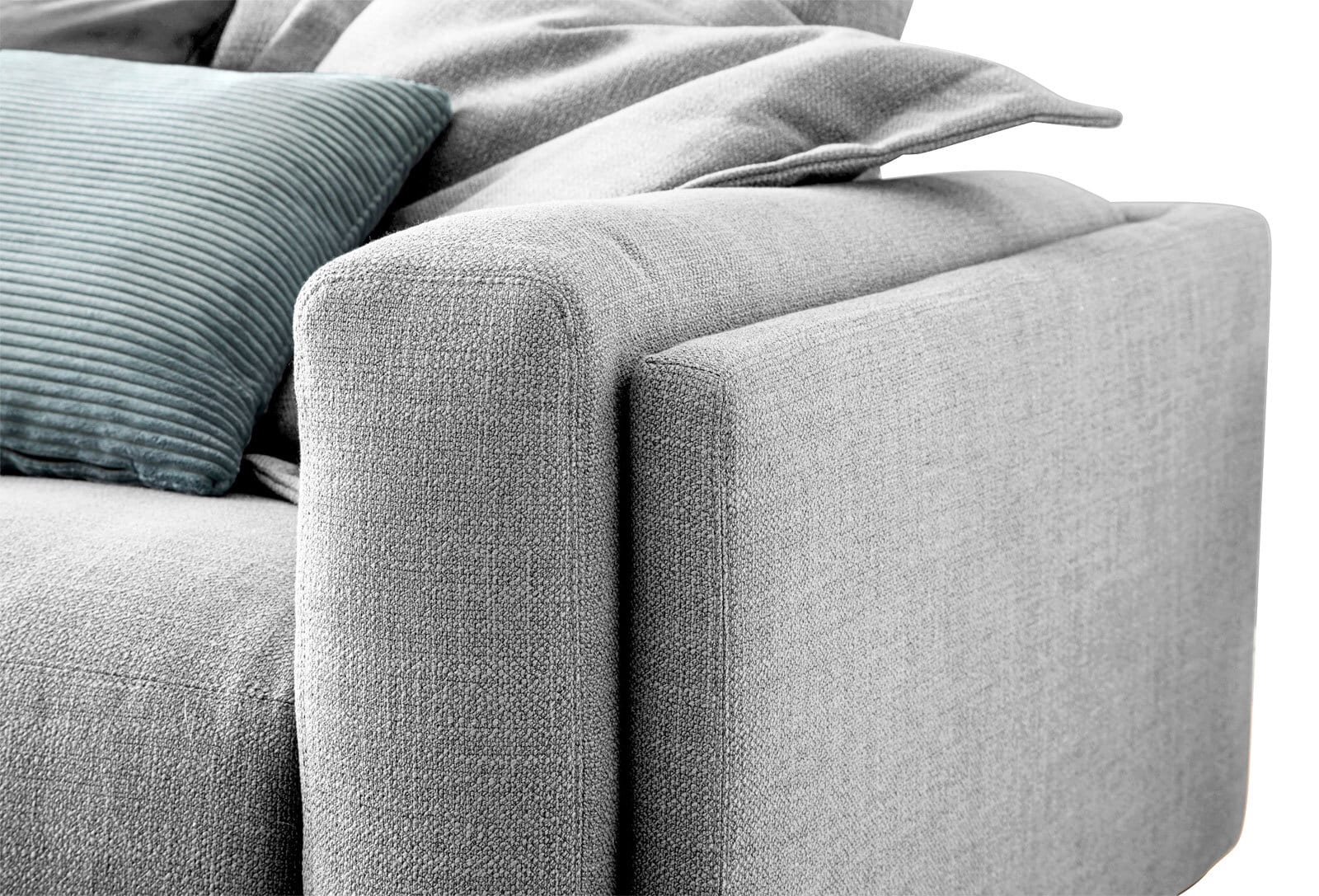 Ole Gunderson Bigsofa LASSE hellgrau