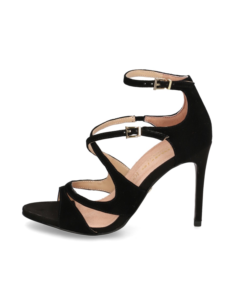 Veloursleder Sandale