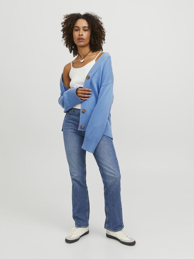 JJXX JXLEXI TWIST CARDIGAN KNIT Silver lake blue
