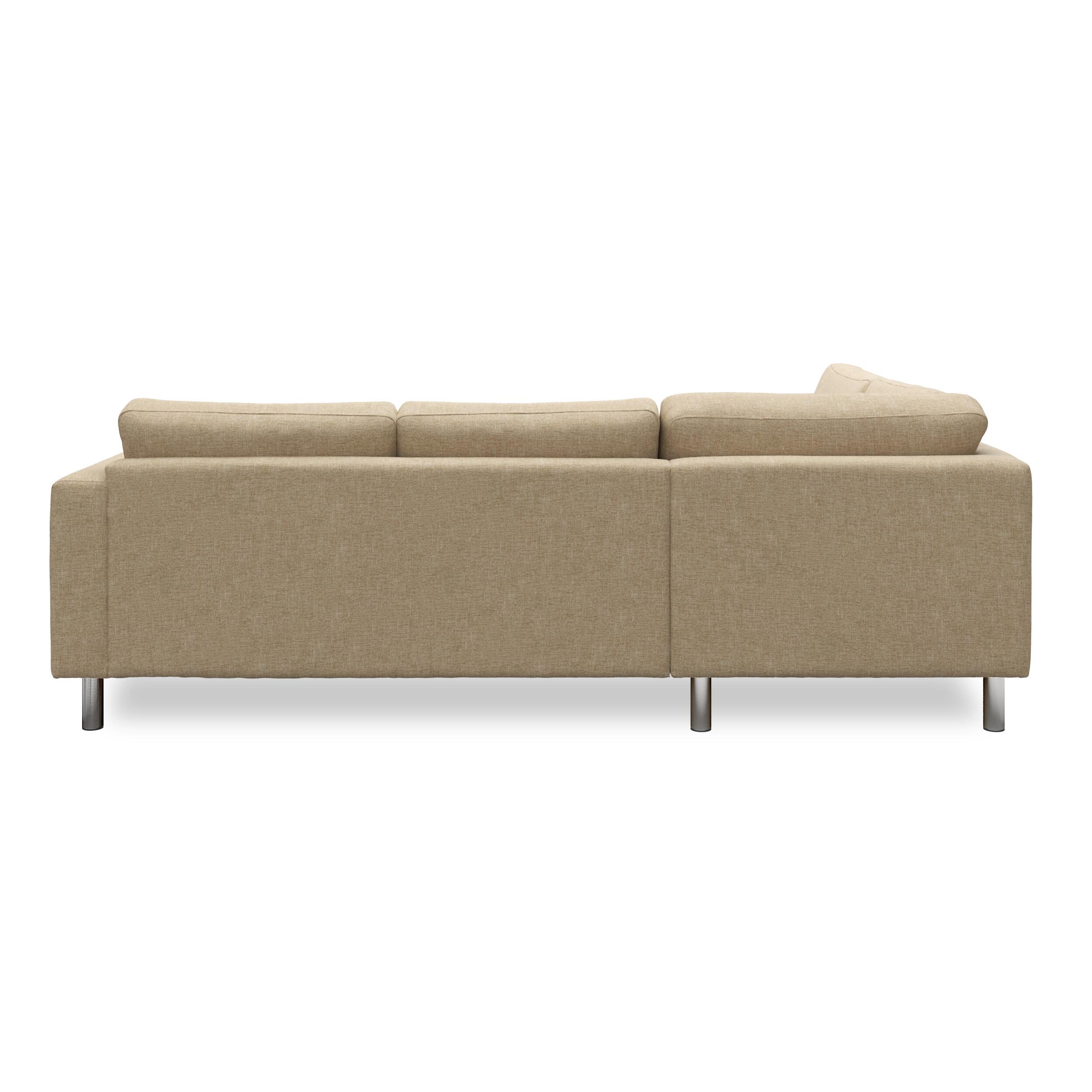 cleveland venstrevendt sofa med pufafslutning