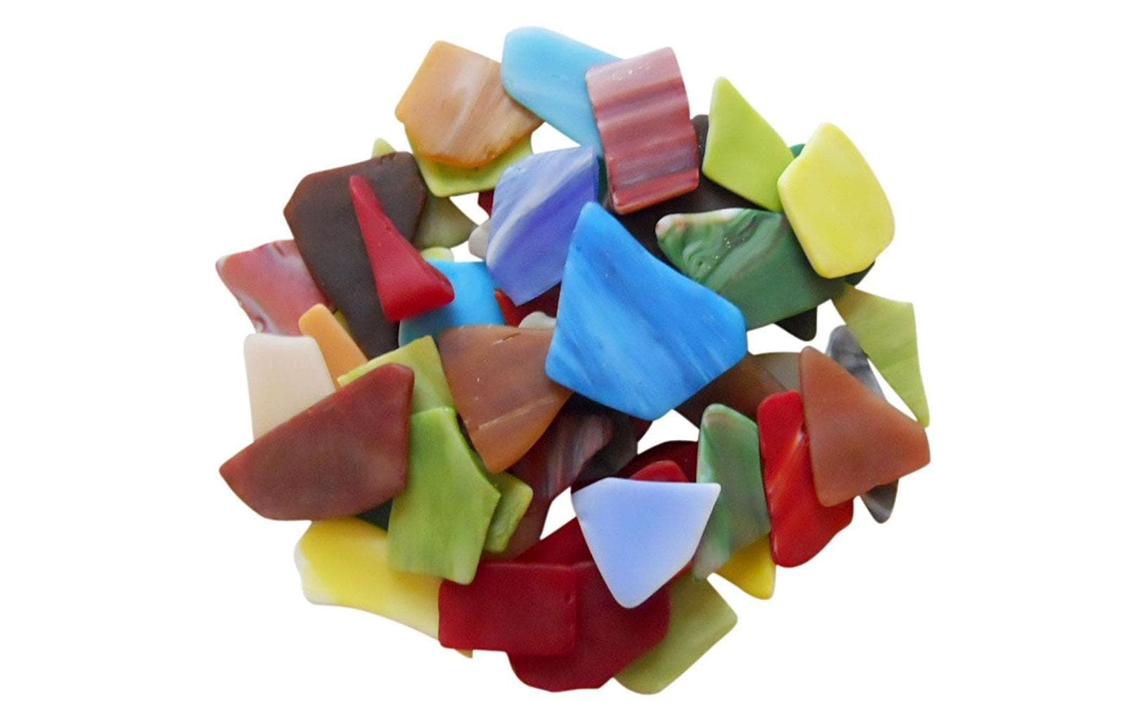 Mosaiksteine 15 - 60 mm 2 kg, Sortierte FarbenMosaiksteine