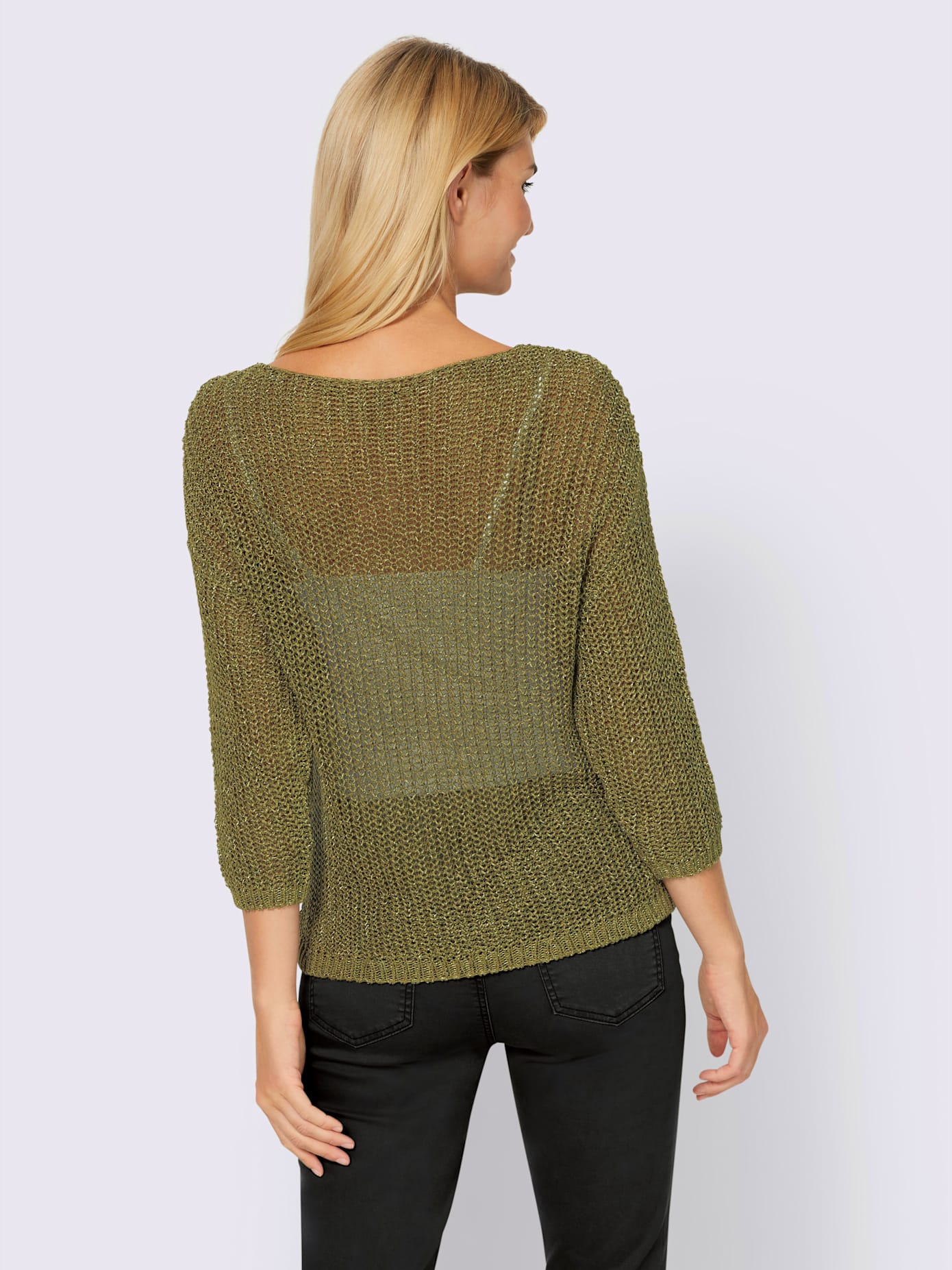 Pull fil fantaisie léger