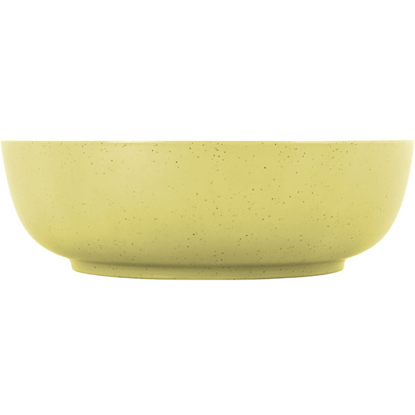 Bol mélamine 16cm Dolomit Jaune base anti-dérapante BRUNNER