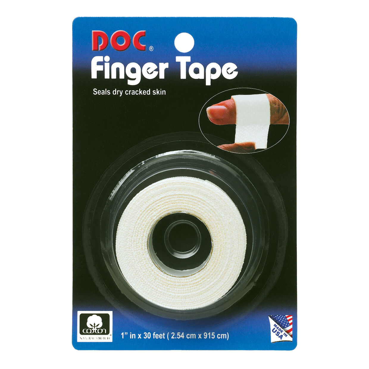 Tourna Finger Wrap Tape 1 Bobine - Blanc