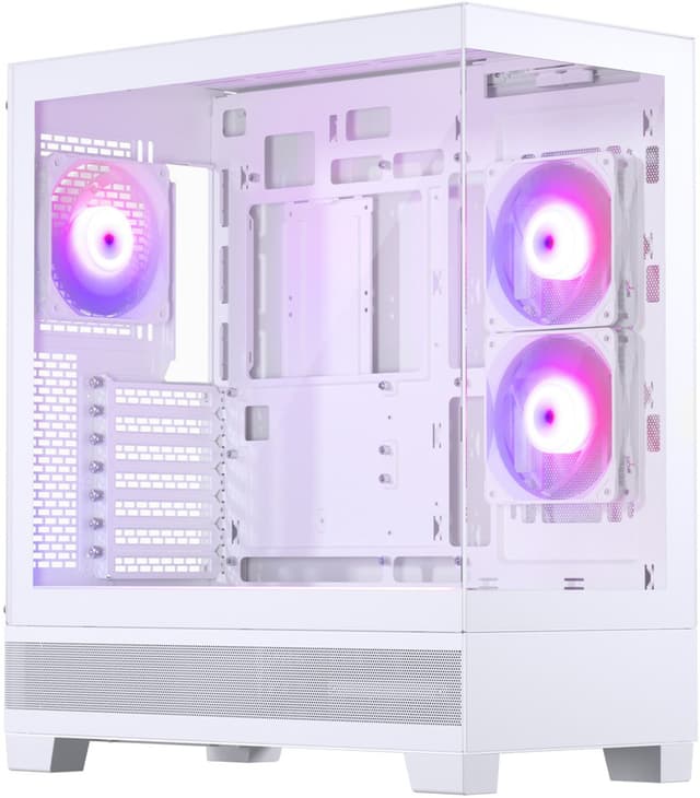 Phanteks XT View PC-kabinet (hvid)