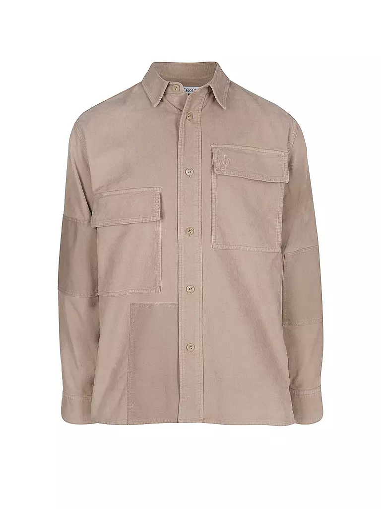 JW ANDERSON Overshirt Oversized Fit camel