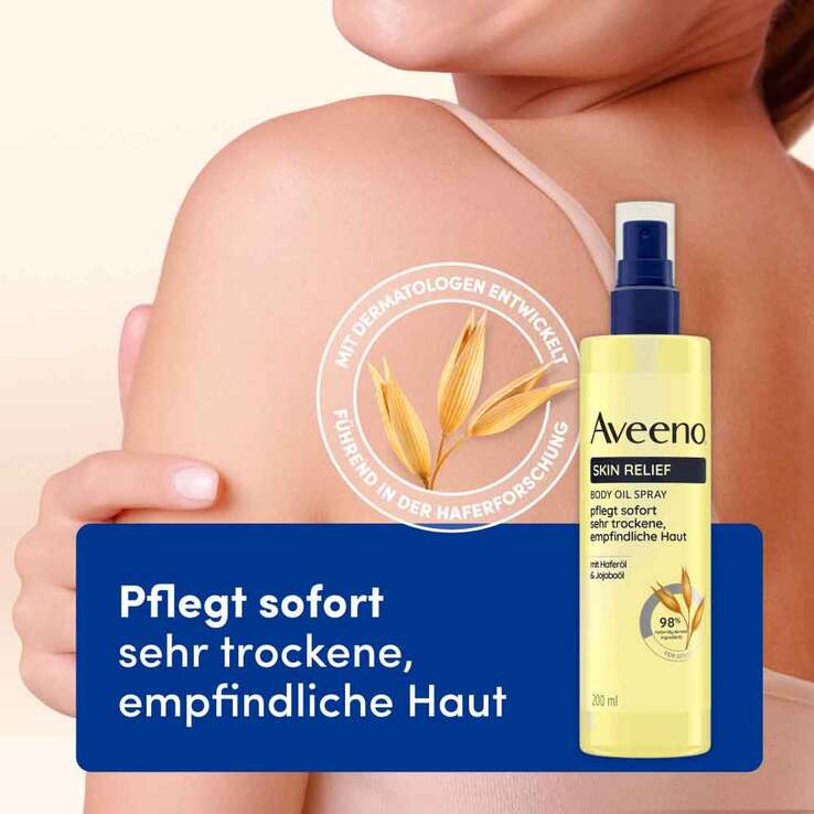 Aveeno Skin Relief Körperöl-Spray, 200 ml