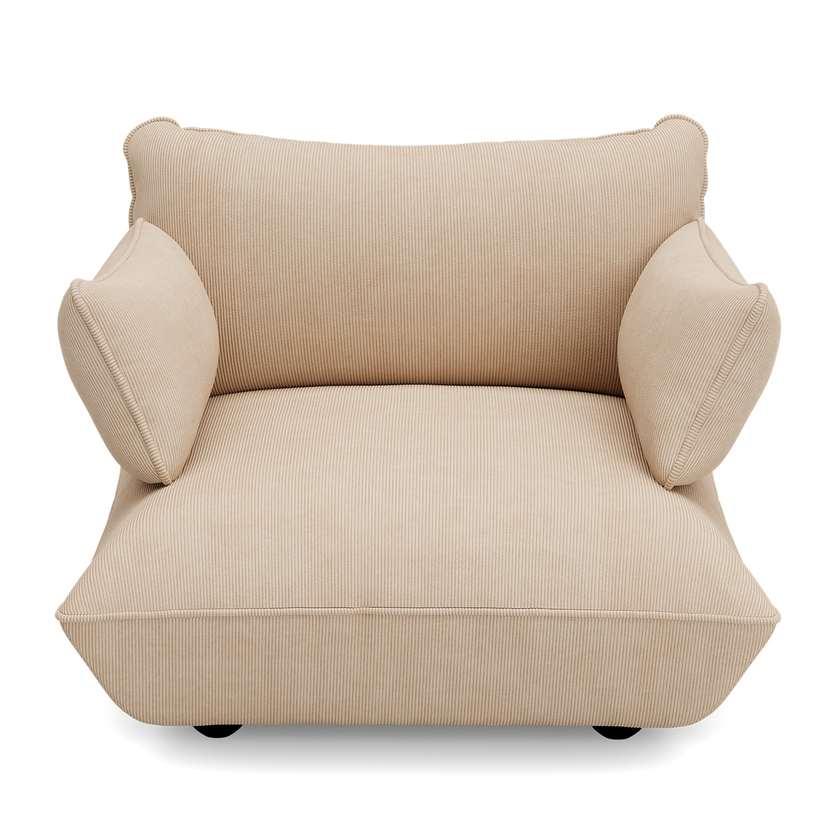 Fauteuil Sumo loveseat cord recycled beige