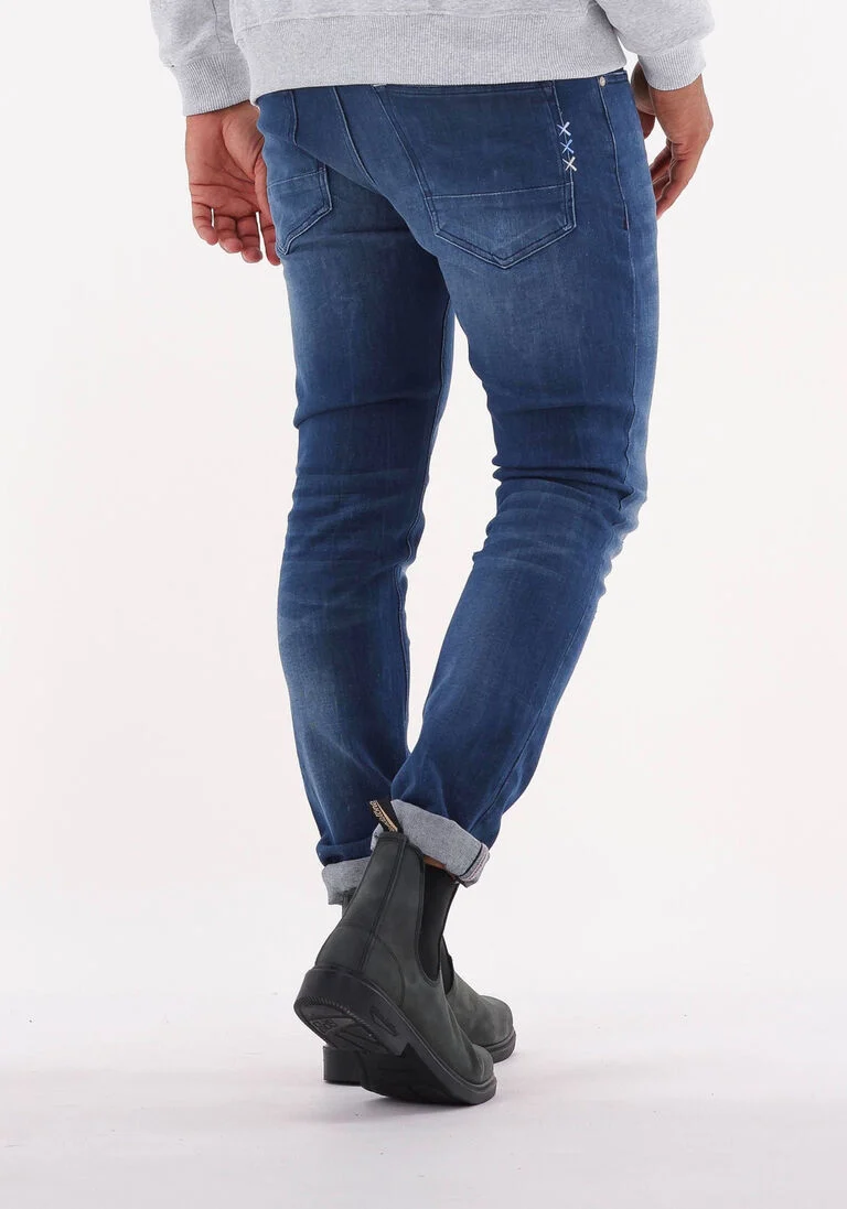 SCOTCH & SODA blauwe scotch & soda skinny jeans skim skinny fit jeans