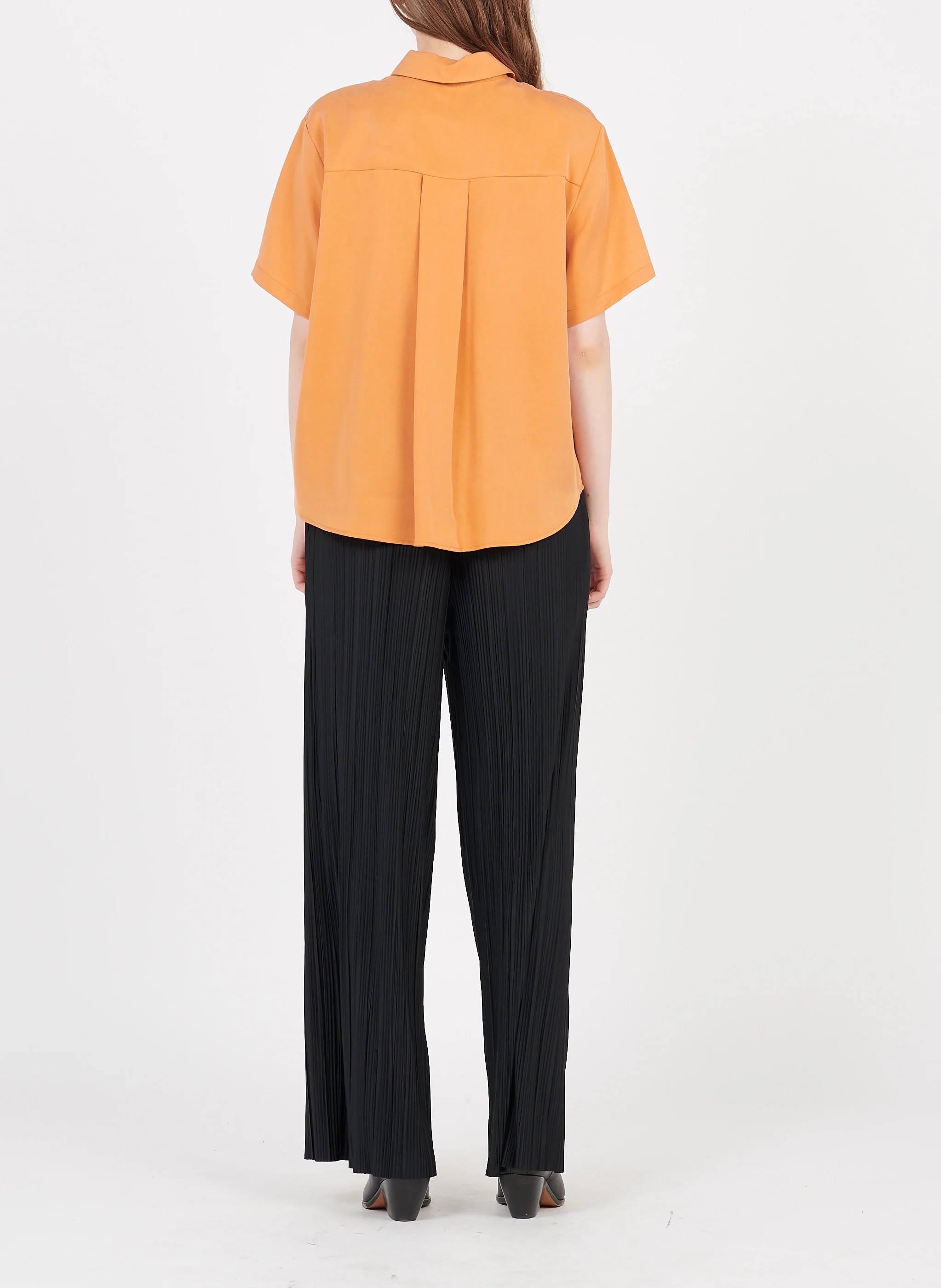 UMA - Pantalon large plissé | Noir