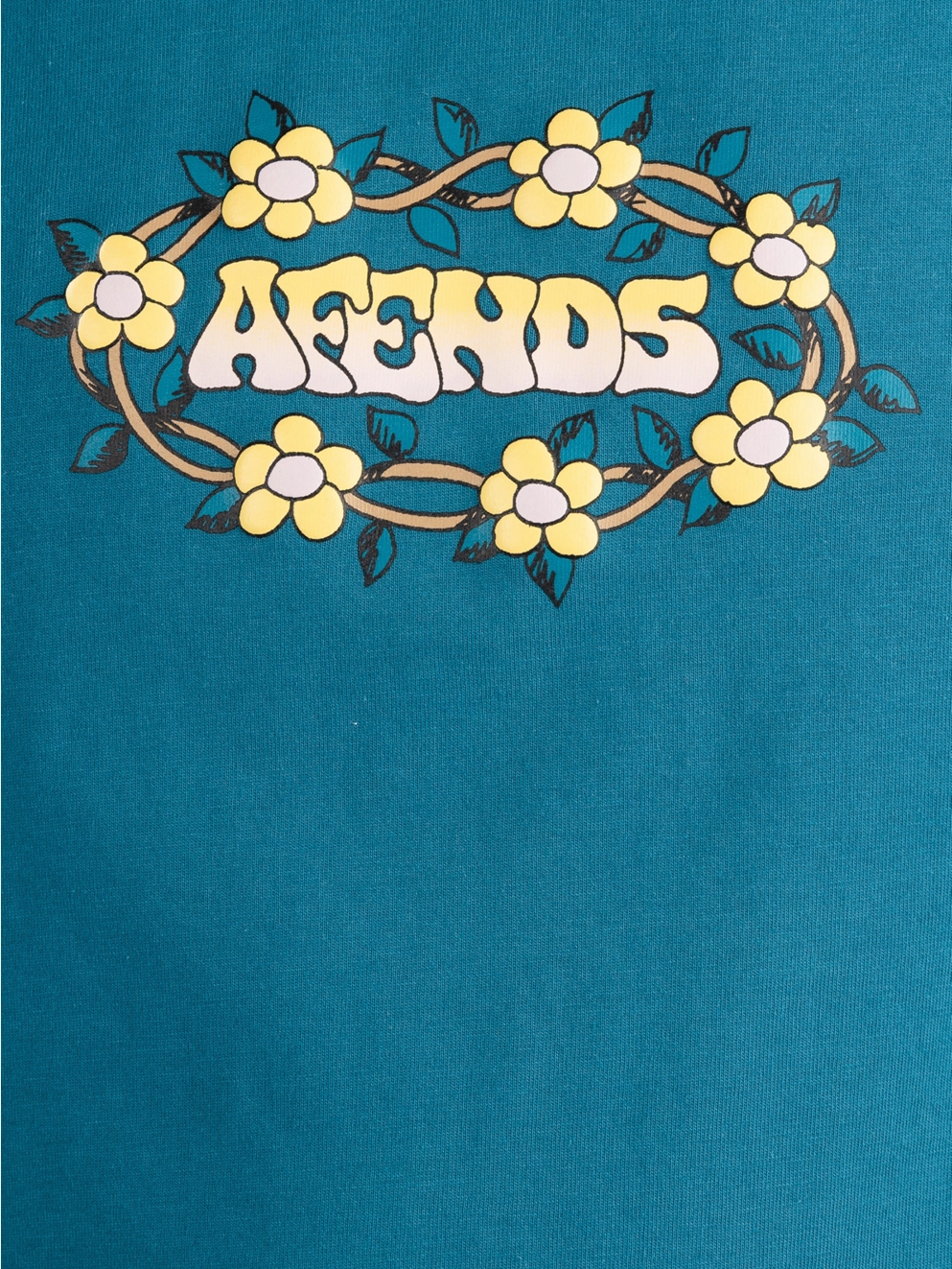 Afends Bloom T-Shirt azure