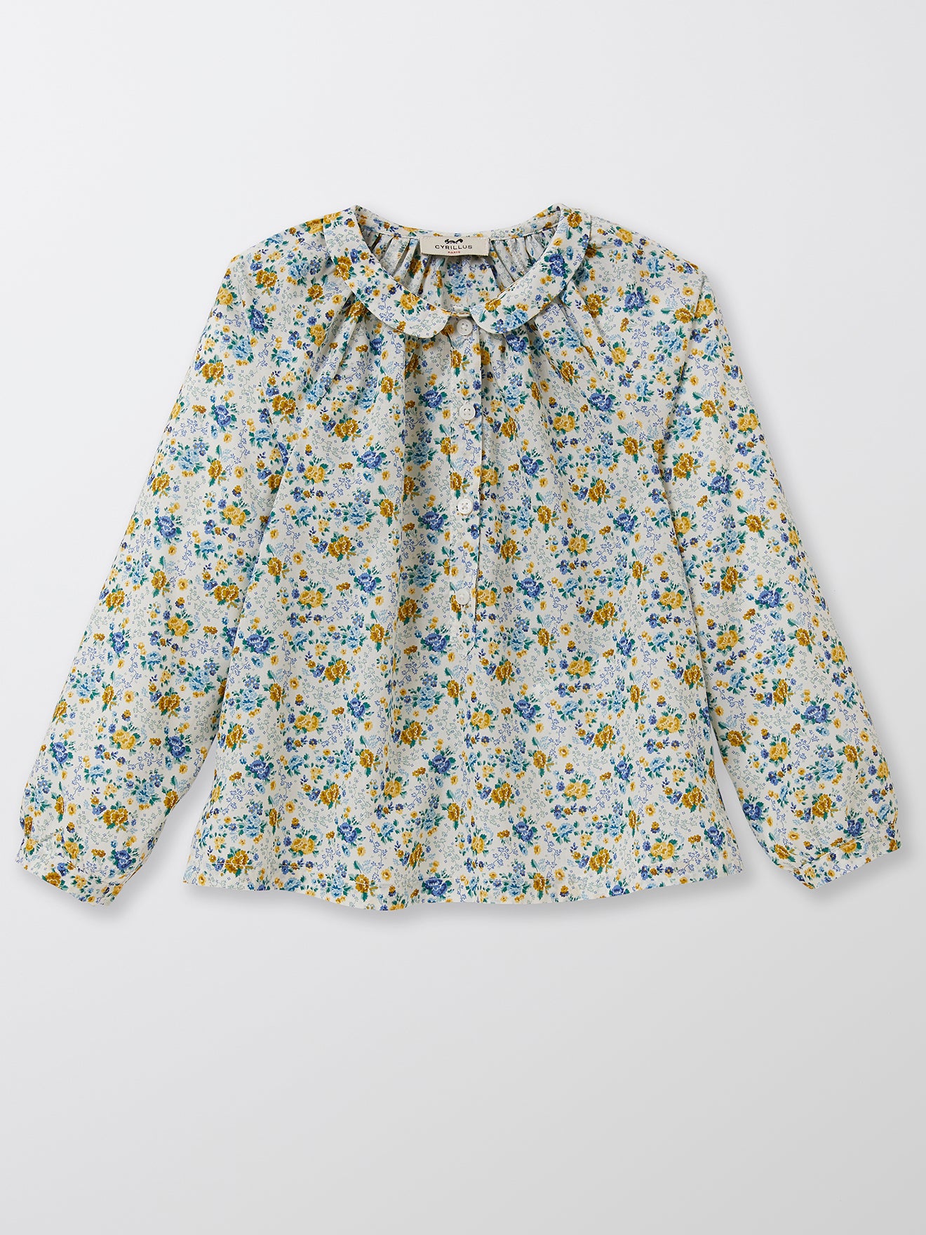Blouse Fille en tissu Liberty
