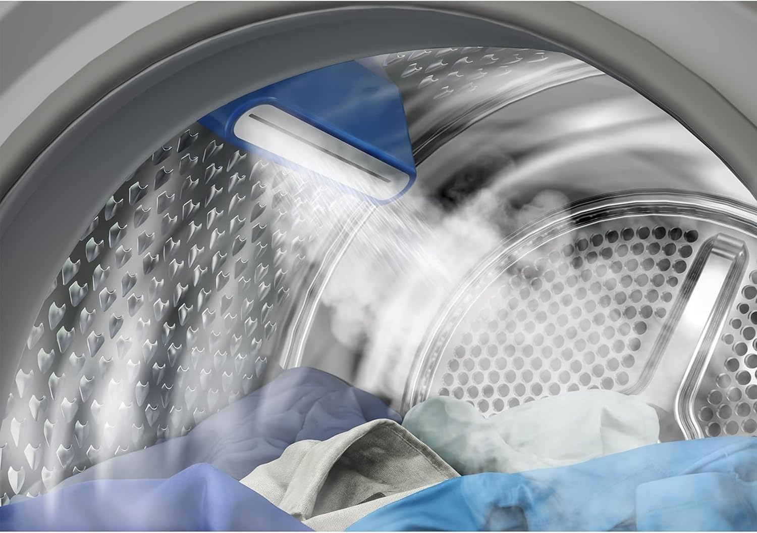 Beko BM3WFU3841R Waschvollautomat, Waschmaschine, 8 kg, EnergySpin, Schleuderwahl 1400 U/min, SteamCure Dampffunktion, allergikergeeignet, AquaWave Schontrommel, Weiß