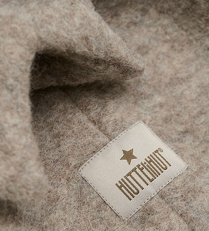 Huttelihut Elefanthue - Uld - 2-lags - Camel Melange