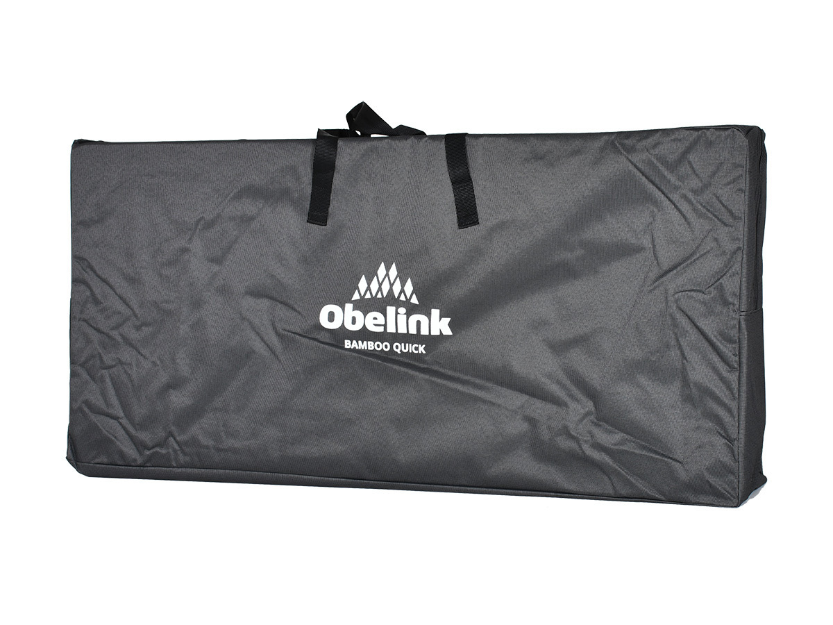 Obelink Ravenna Bamboo Quick campingkast - Black