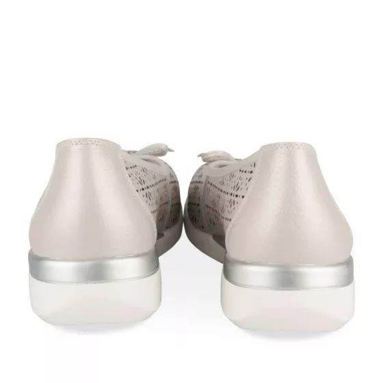 Ballerines GRIS EVITA LEATHER