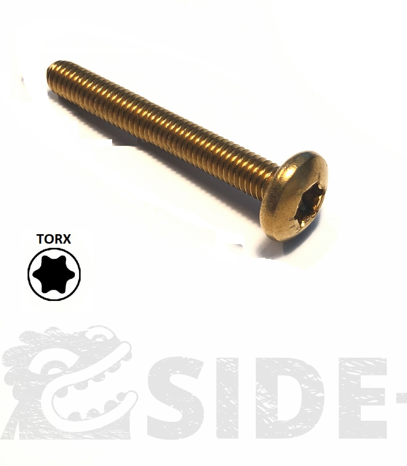 Side Shore Vis Foil - Torx - Laiton - M6 / 50 mm