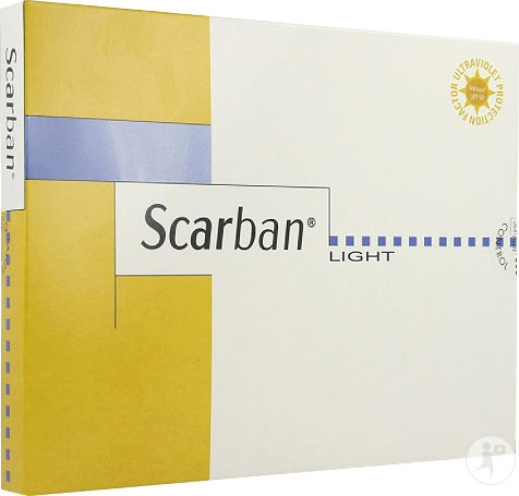 Scarban Light Bandage En Silicone 15x20cm pièce 1