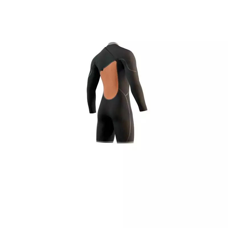 Combinaison shorty MYSTIC The One Longarm 3/2mm Zipfree Black