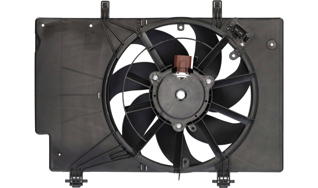 Ventilator, motorkøling